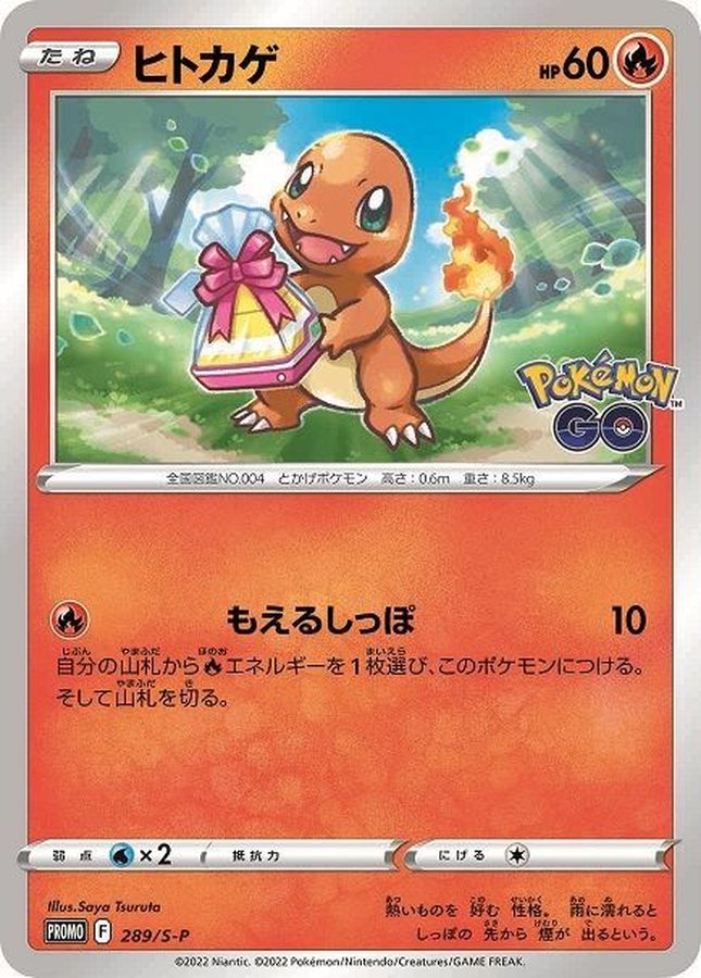 ヒトカゲ 289/PROMO［S-P］｜ポケモンカードゲーム通販｜シングル